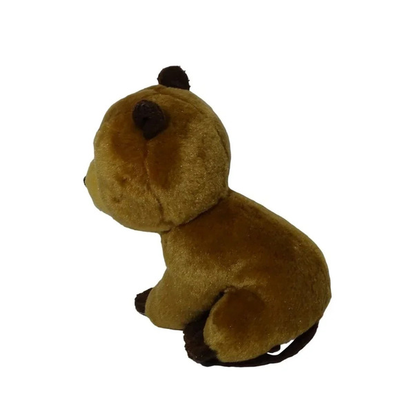 TY VelveTy Richie Beaver Stuffed Animal Plush 6 inch Soft Collectible Toy - Picture 4 of 8